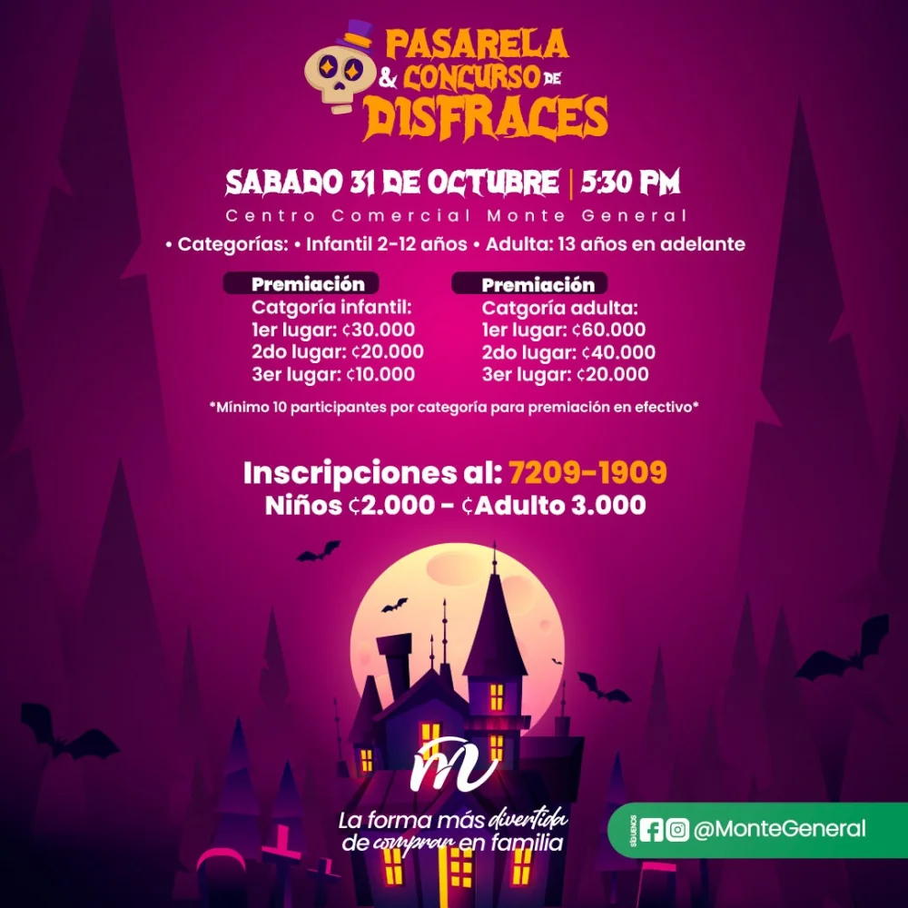 Pasarela y concurso de disfraces